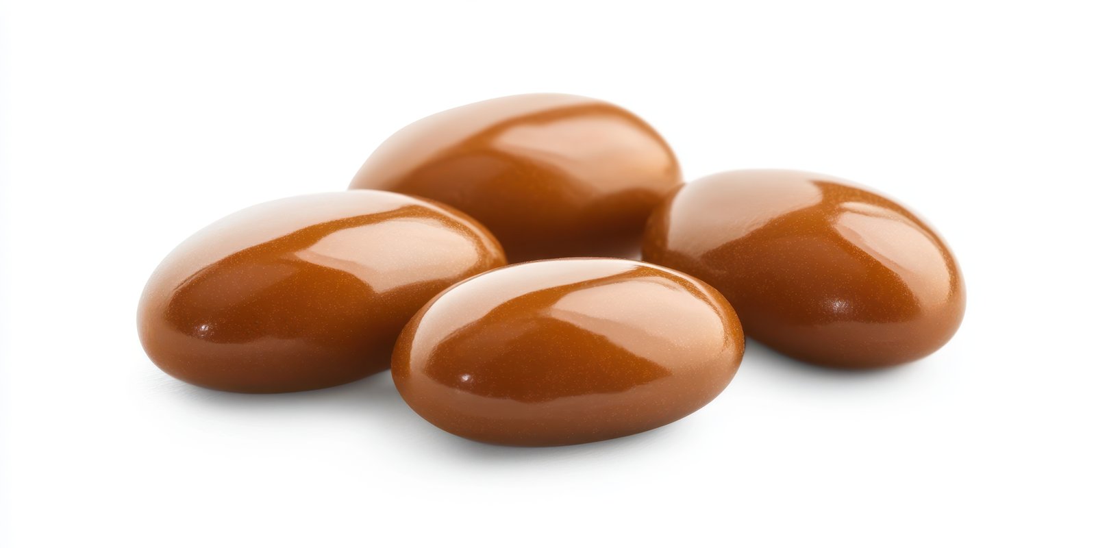 Delicious chocolate-coated treats arranged in a delightful manner on a clean surface